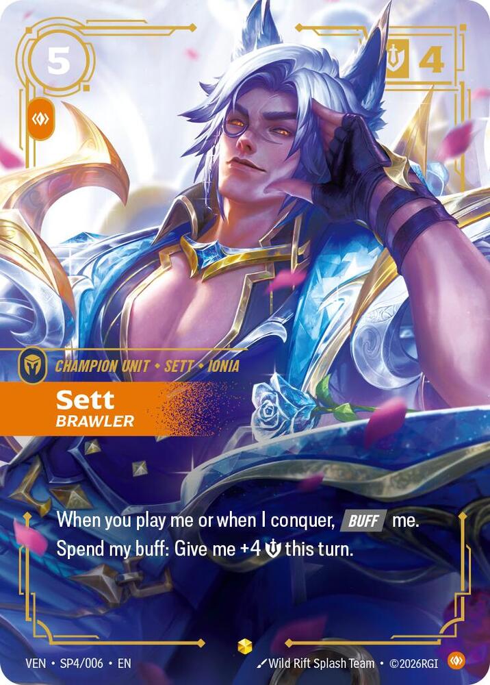 Sett - Brawler SP4/006 (Vendetta)  - Foil