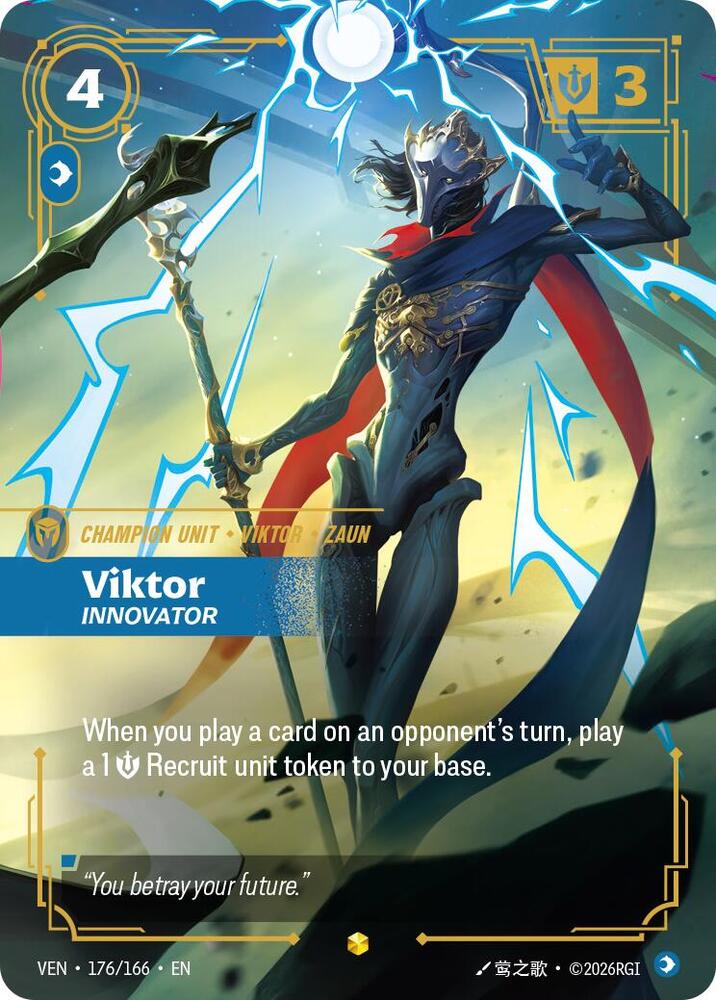 Viktor - Innovator 176/166 (Vendetta)  - Foil