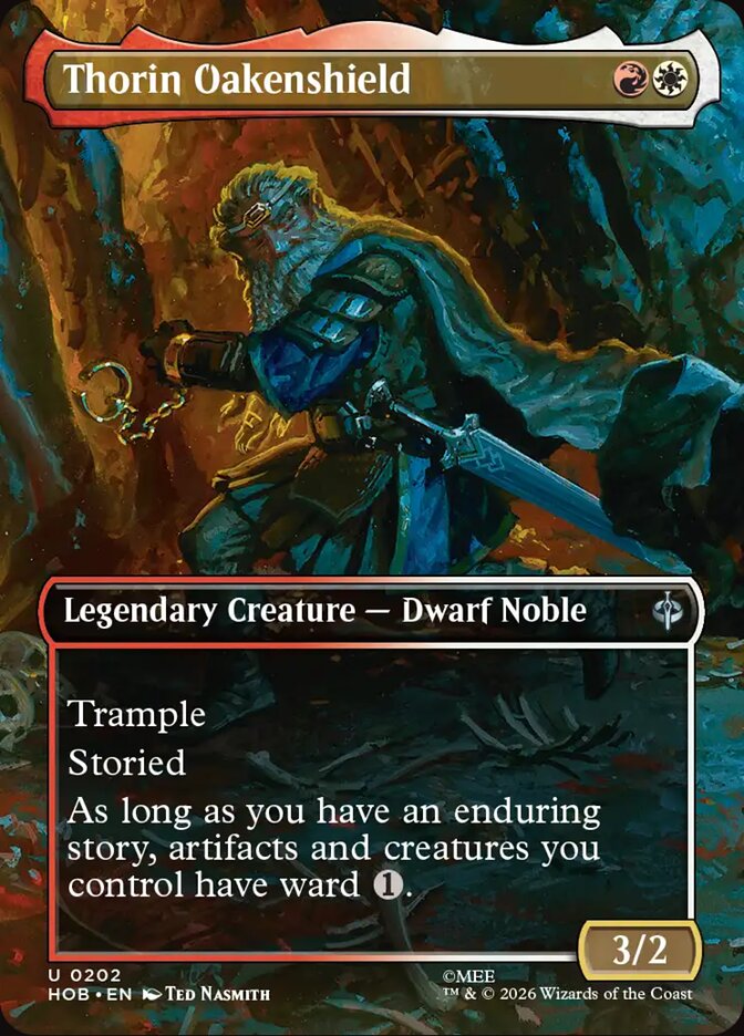 Thorin Oakenshield 202 (The Hobbit)  - Borderless