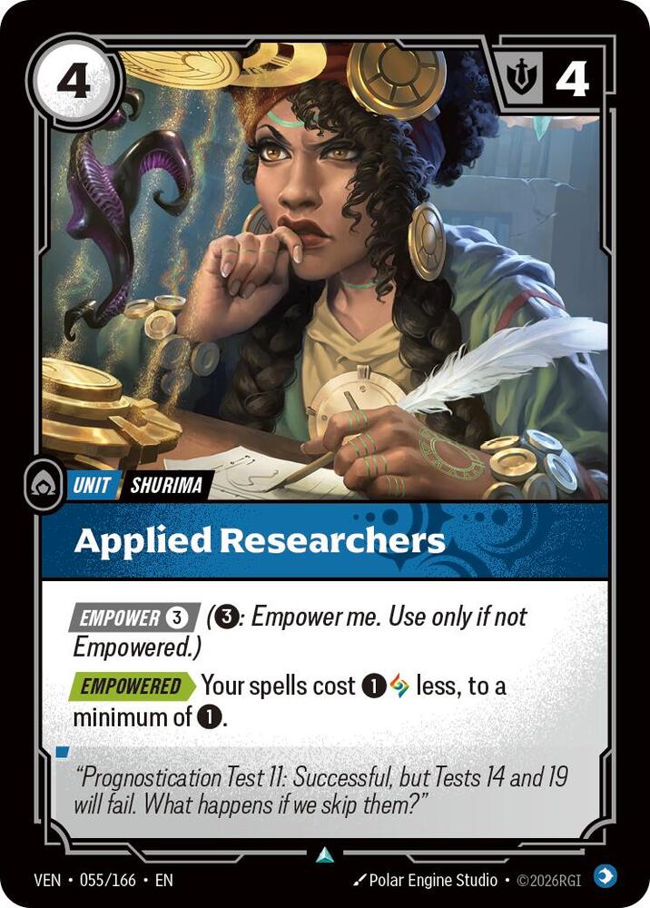 Applied Researchers 055/166 (Vendetta) 