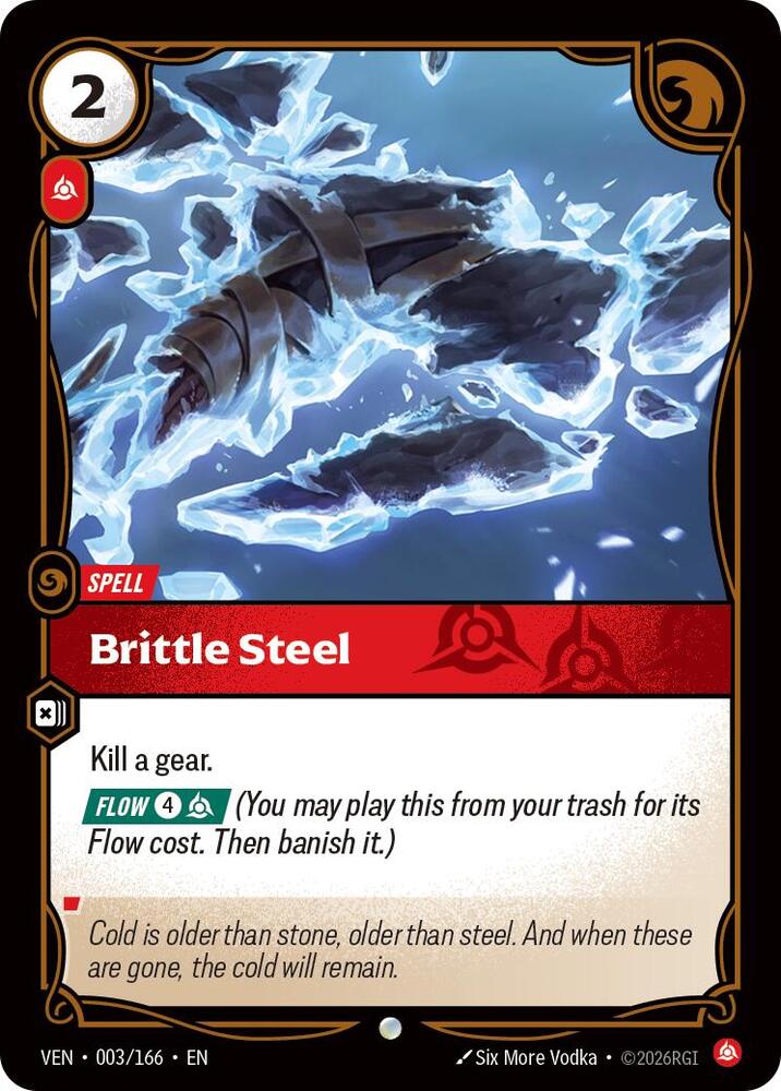 Brittle Steel 003/166 (Vendetta) 