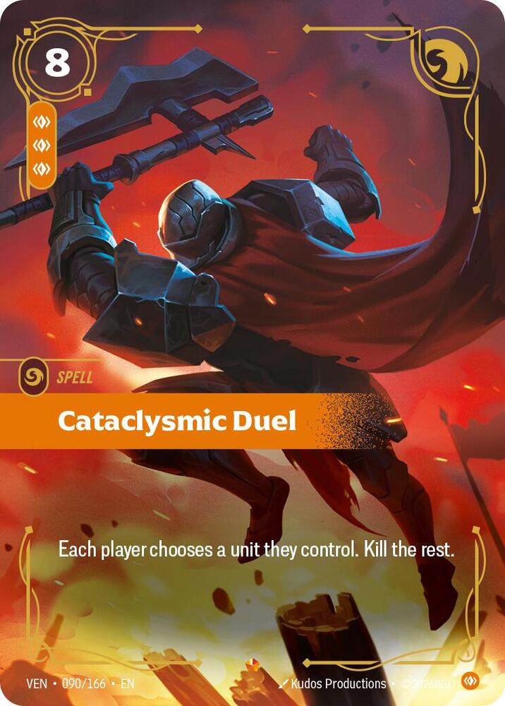 Cataclysmic Duel 090/166 (Vendetta)  - Foil