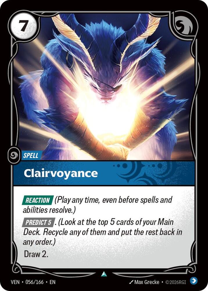 Clairvoyance 056/166 (Vendetta) 