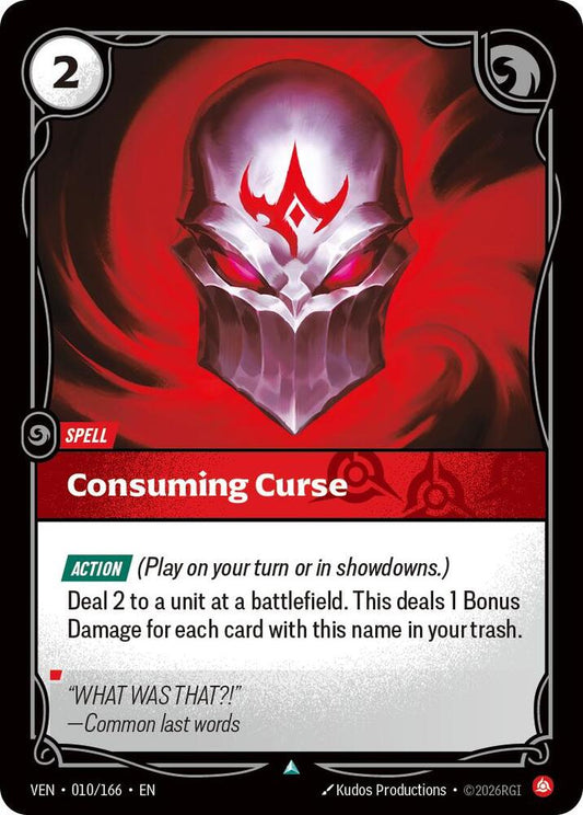 Consuming Curse 010/166 (Vendetta) 
