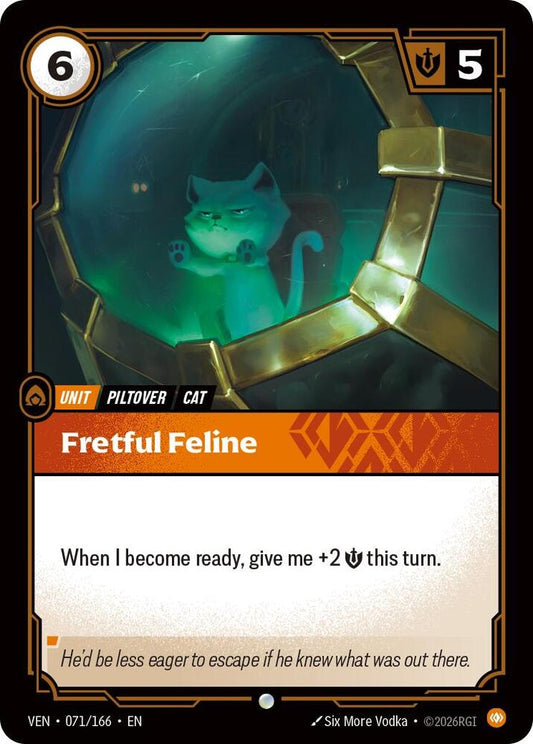 Fretful Feline 071/166 (Vendetta) 