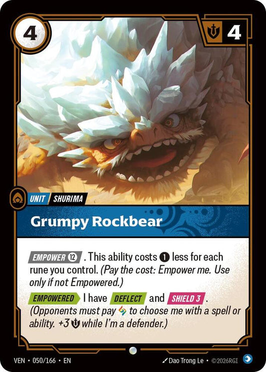 Grumpy Rockbear 050/166 (Vendetta) 