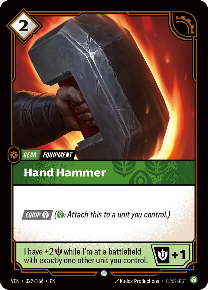Hand Hammer 027/166 (Vendetta) 