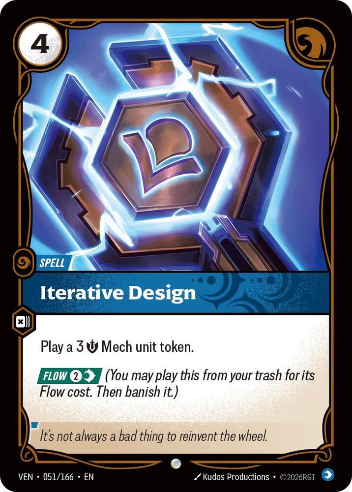 Iterative Design 051/166 (Vendetta) 