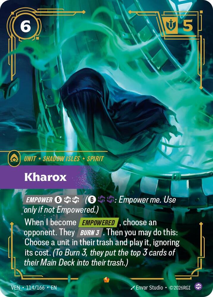 Kharox 114/166 (Vendetta)  - Foil