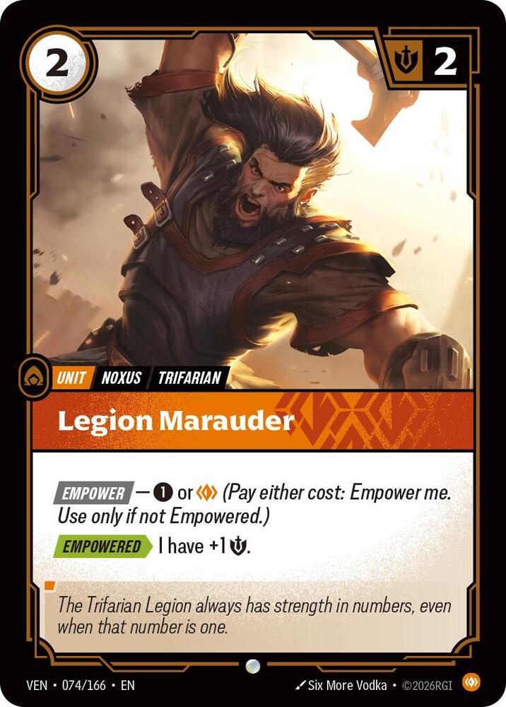 Legion Marauder 074/166 (Vendetta) 