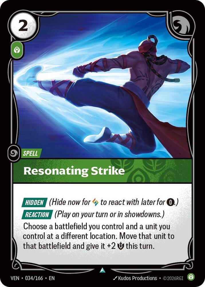Resonating Strike 034/166 (Vendetta) 