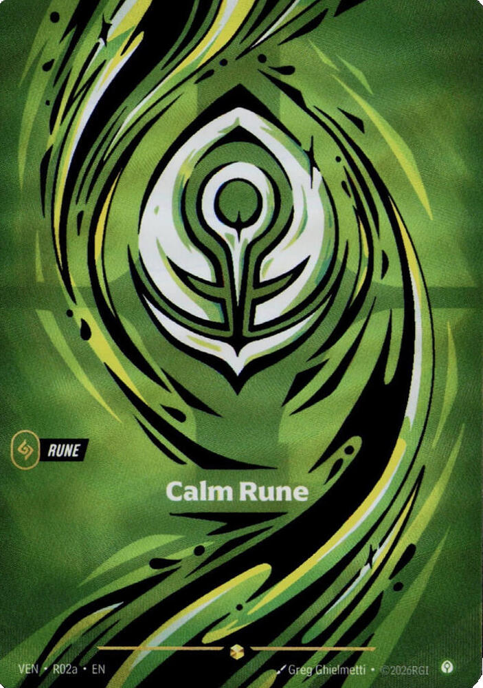 Calm Rune R02a R02a (Vendetta)  - Foil