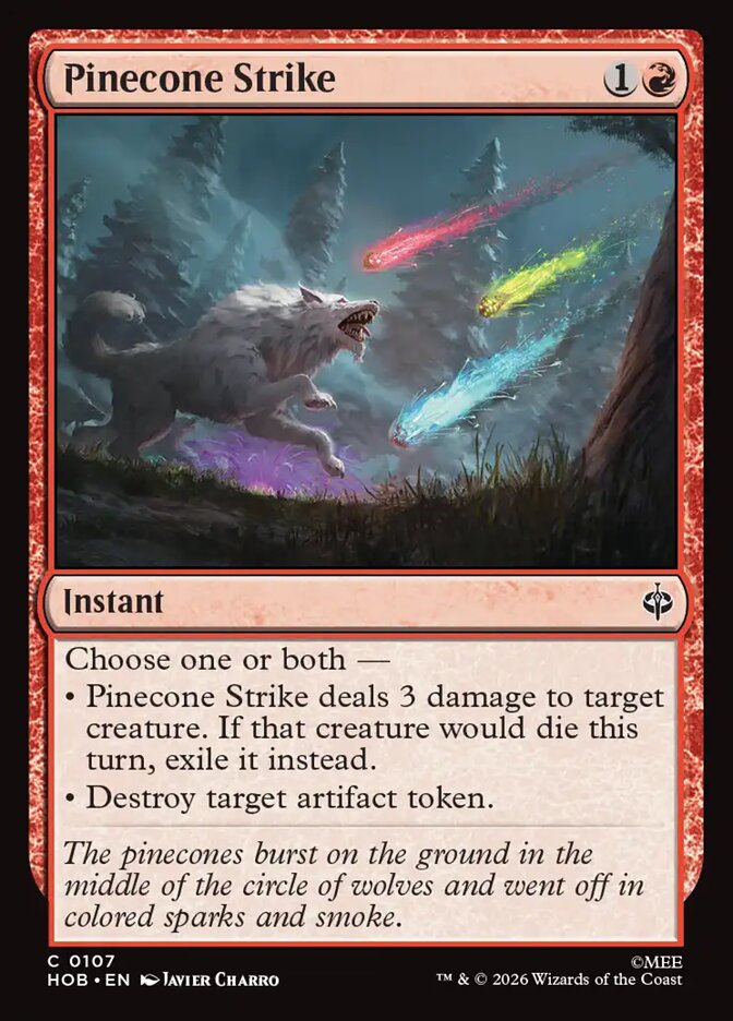 Pinecone Strike 107 (The Hobbit)  - Foil