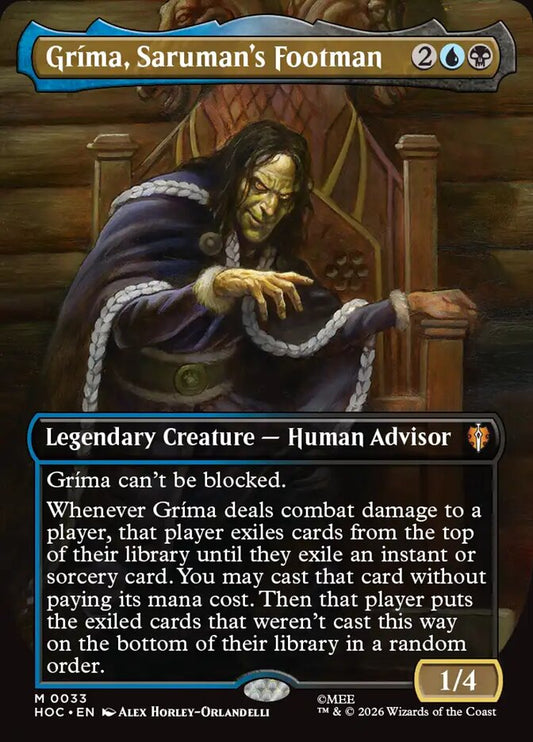 Gríma, Saruman's Footman 33 (The Hobbit: Eternal-Legal)  - Borderless