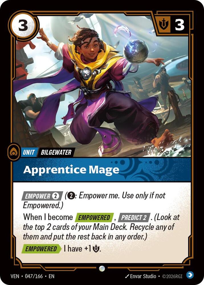 Apprentice Mage 047/166 (Vendetta)  - Foil