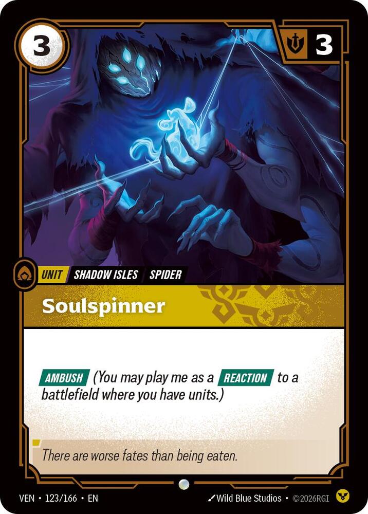 Soulspinner 123/166 (Vendetta)  - Foil