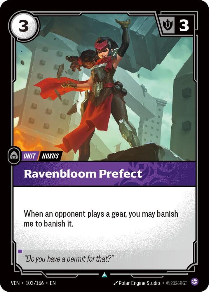 Ravenbloom Prefect 102/166 (Vendetta)  - Foil