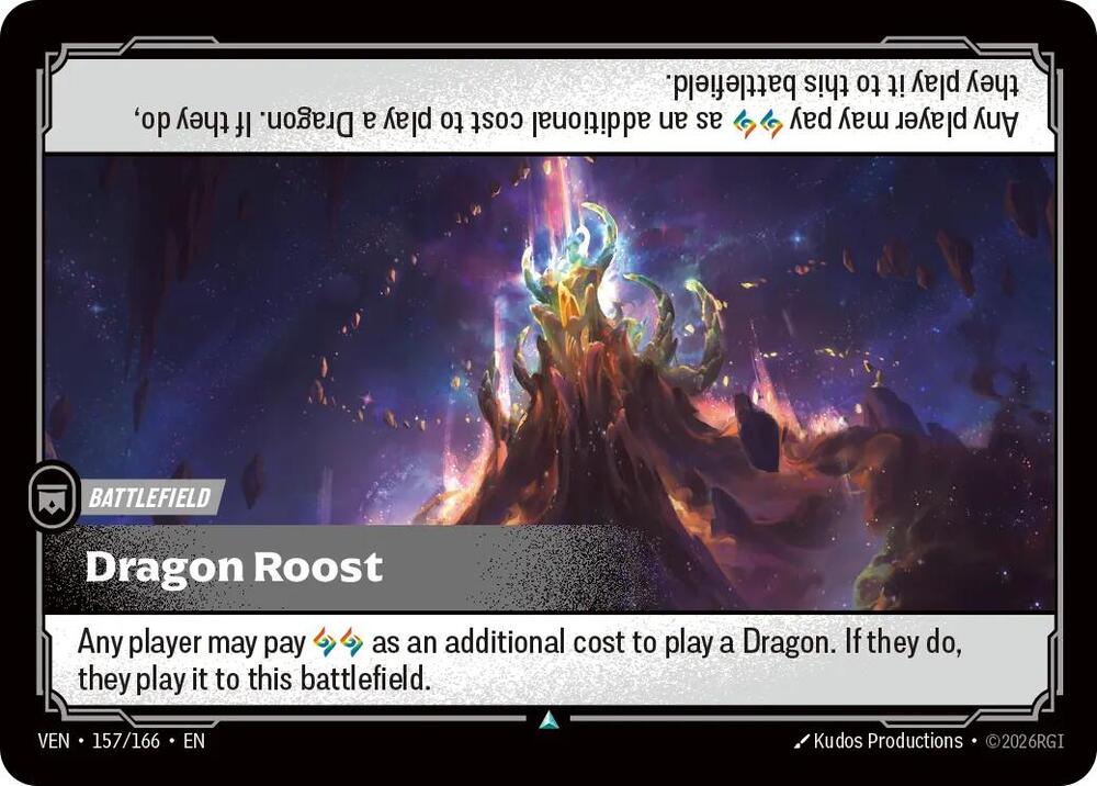 Dragon Roost 157/166 (Vendetta)  - Foil