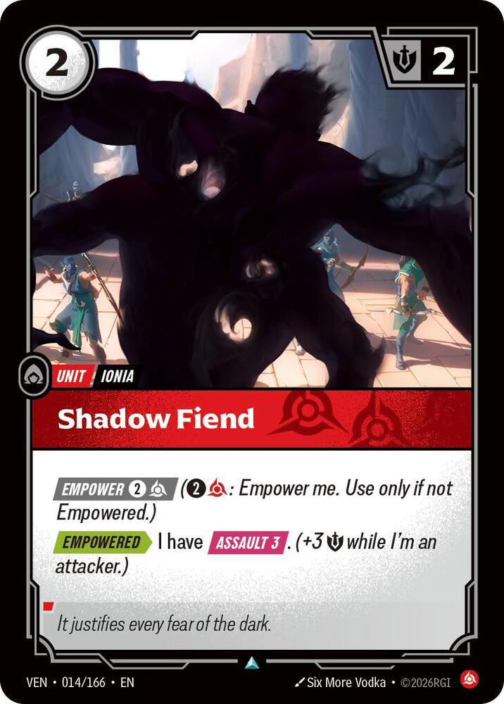 Shadow Fiend 014/166 (Vendetta)  - Foil