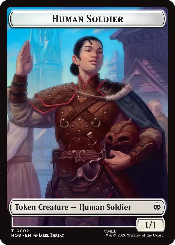 Human Soldier Treasure 0012 Double Sided Token 2 // 12 (The Hobbit) 
