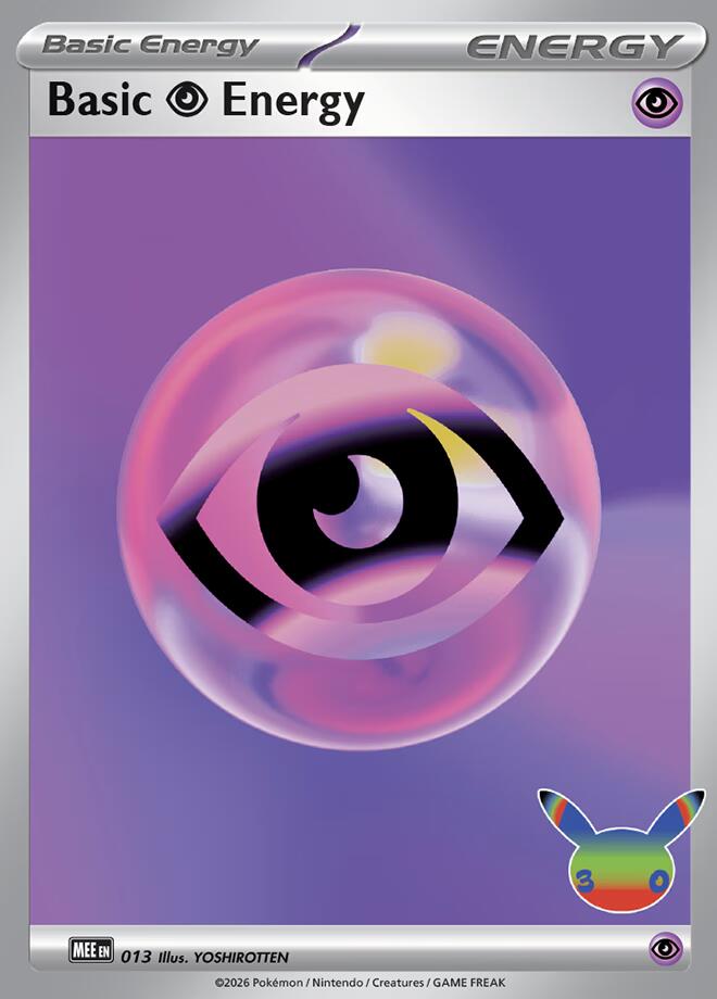 Basic Psychic Energy  (MEE: Mega Evolution Energies)  - Holofoil