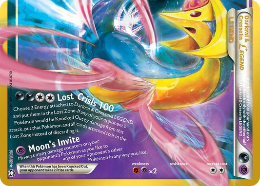 Darkrai and Cresselia Legend Bottom 100/102 (ME: 30th Celebration Classic Collection)  - Holofoil