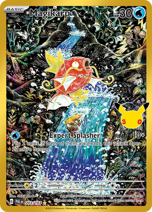Magikarp 203/193 (ME: 30th Celebration Classic Collection)  - Holofoil