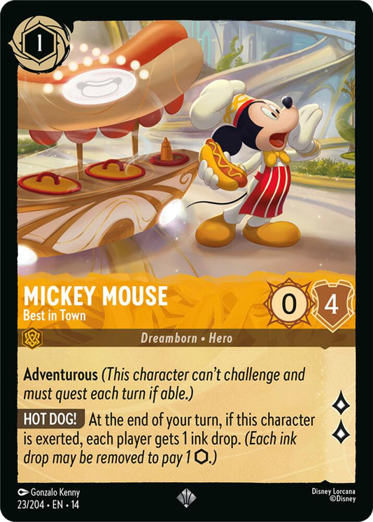Mickey Mouse, Best in Town 23/204 (Hyperia City) 