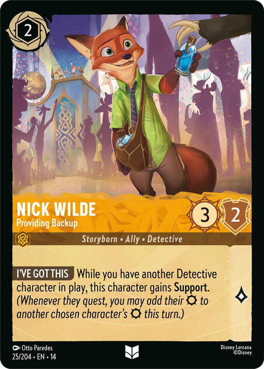 Nick Wilde, Providing Backup 25/204 (Hyperia City) 