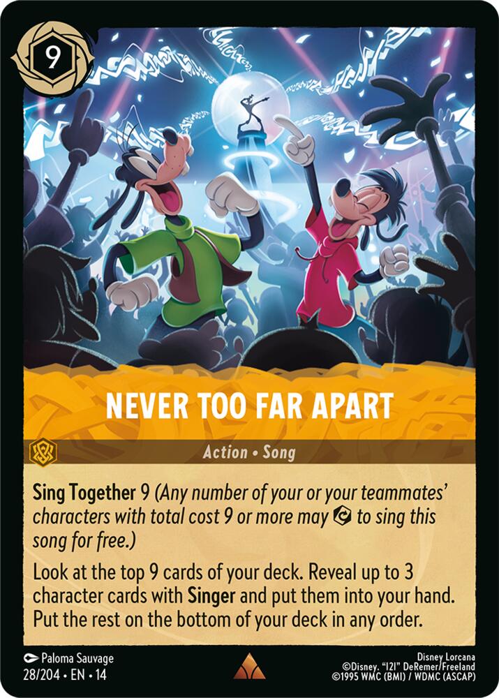 Never Too Far Apart 28/204 (Hyperia City) 
