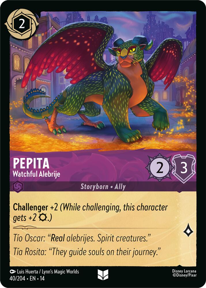 Pepita, Watchful Alebrije 40/204 (Hyperia City) 