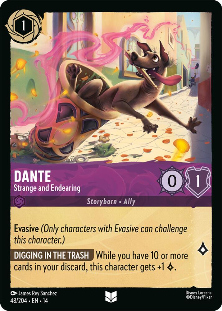 Dante, Strange and Endearing 48/204 (Hyperia City) 