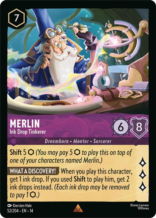 Merlin, Ink Drop Tinkerer 52/204 (Hyperia City) 