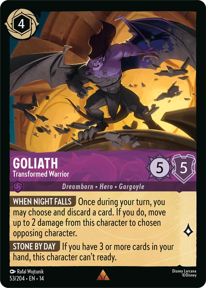 Goliath, Transformed Warrior 53/204 (Hyperia City) 