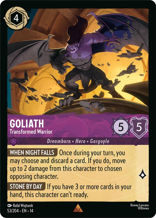 Goliath, Transformed Warrior 53/204 (Hyperia City) 