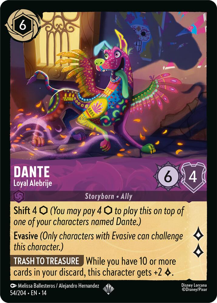 Dante, Loyal Alebrije 54/204 (Hyperia City) 