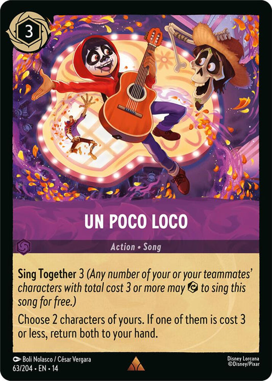 Un Poco Loco 63/204 (Hyperia City)  - Cold Foil