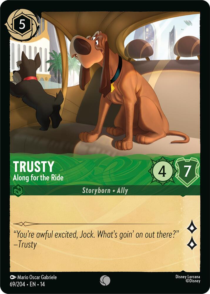 Trusty, Along for the Ride 69/204 (Hyperia City) 