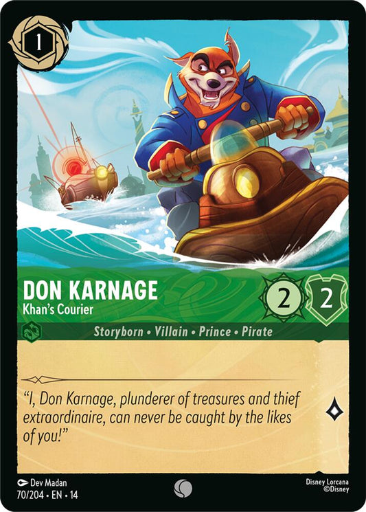 Don Karnage, Khans Courier 70/204 (Hyperia City) 
