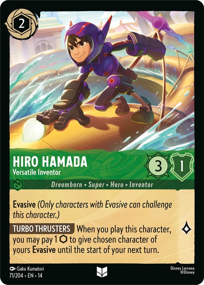 Hiro Hamada, Versatile Inventor 71/204 (Hyperia City) 