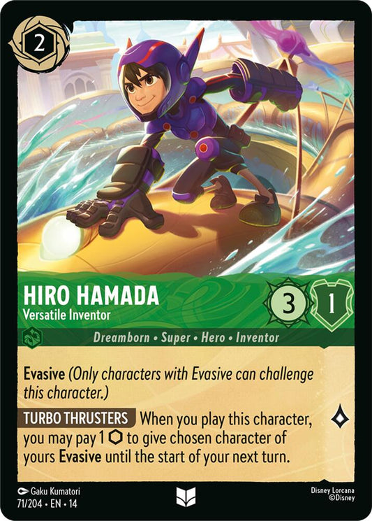 Hiro Hamada, Versatile Inventor 71/204 (Hyperia City) 