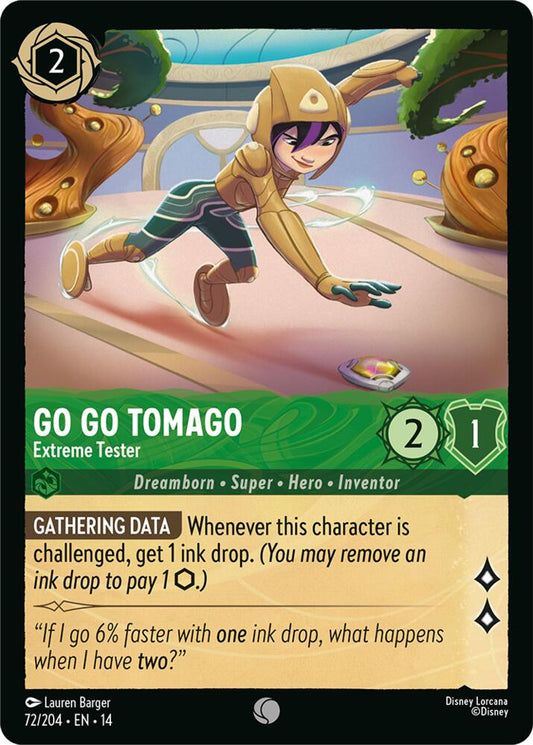 Go Go Tomago, Extreme Tester 72/204 (Hyperia City)  - Cold Foil
