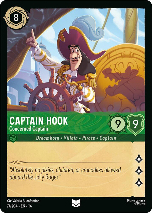 Captain Hook, Concerned Captain 77/204 (Hyperia City) 