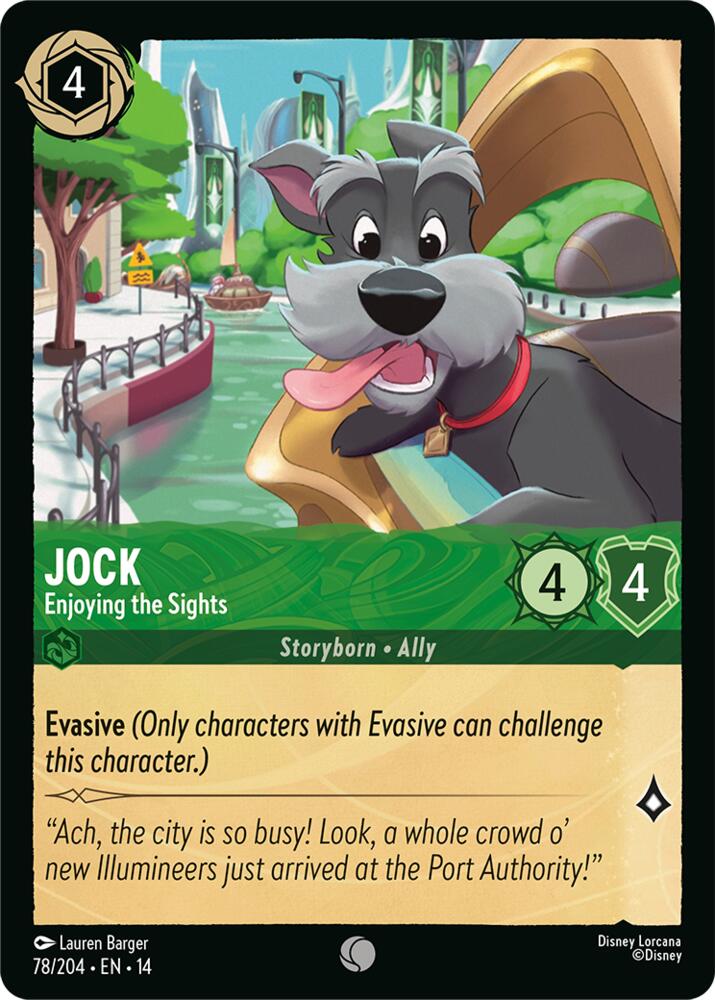 Jock, Enjoying the Sights 78/204 (Hyperia City)  - Cold Foil