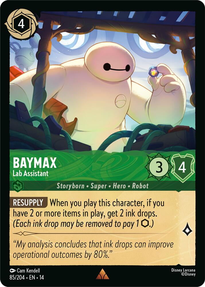 Baymax, Lab Assistant 85/204 (Hyperia City) 