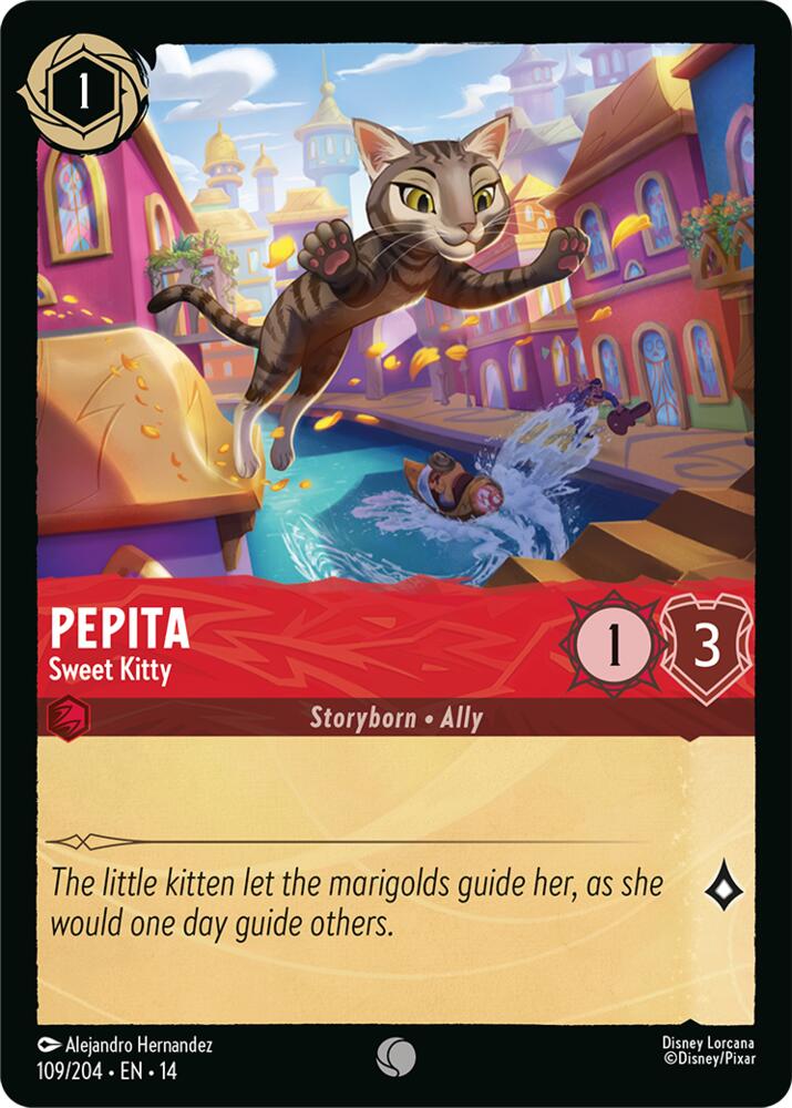 Pepita, Sweet Kitty 109/204 (Hyperia City)  - Cold Foil