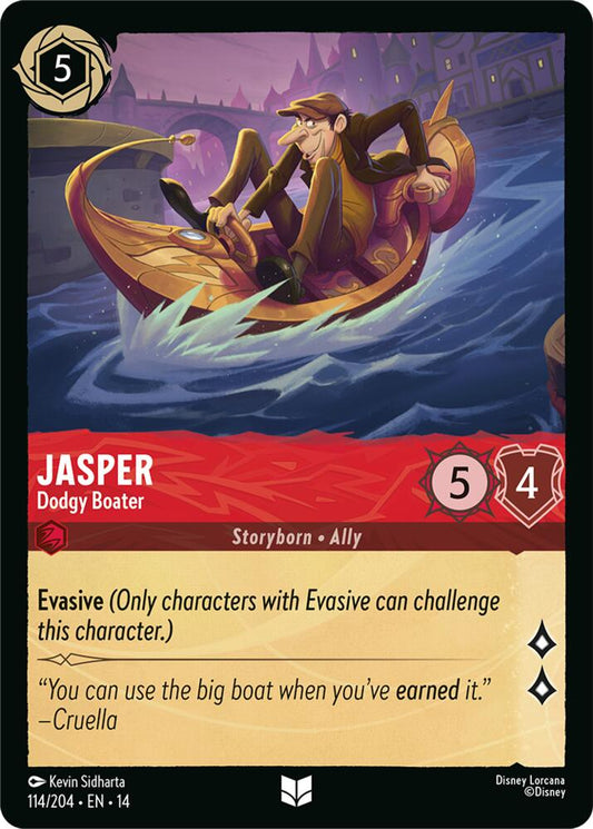 Jasper, Dodgy Boater 114/204 (Hyperia City) 