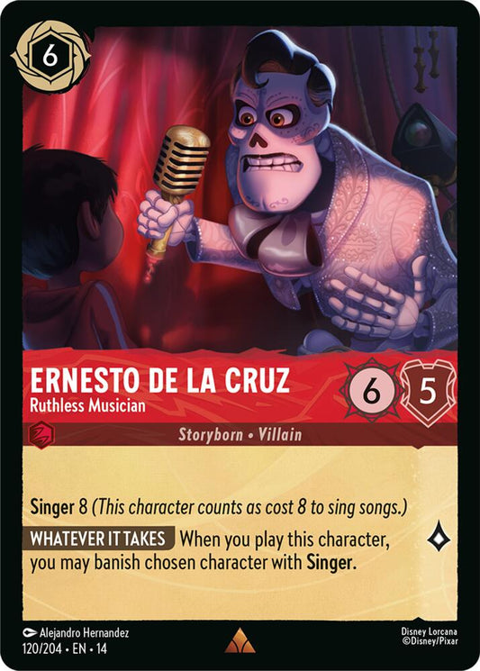 Ernesto de la Cruz, Ruthless Musician 120/204 (Hyperia City) 