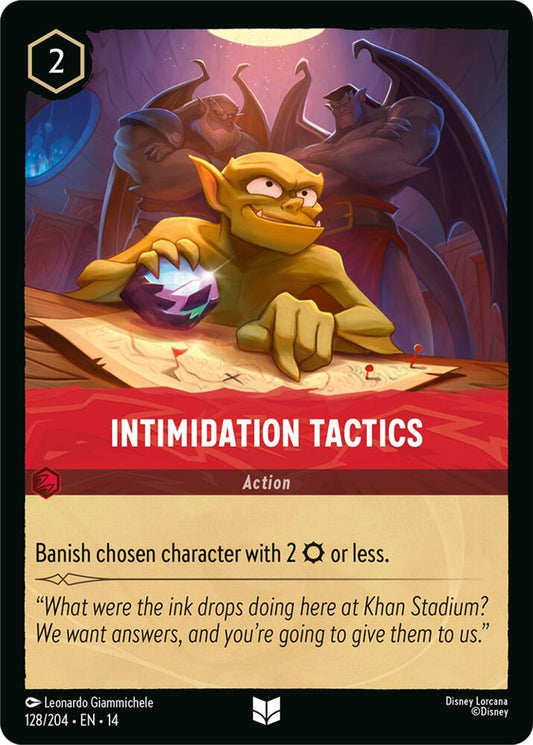 Intimidation Tactics 128/204 (Hyperia City)  - Cold Foil