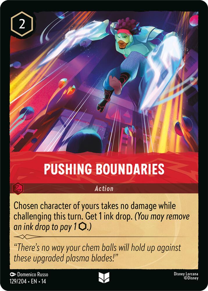 Pushing Boundaries 129/204 (Hyperia City)  - Cold Foil